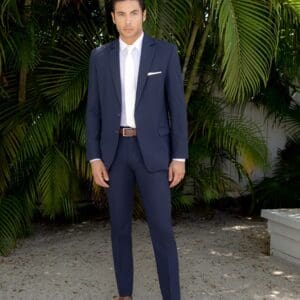 "Harper" Navy Dawson Suit with 3" Lapel