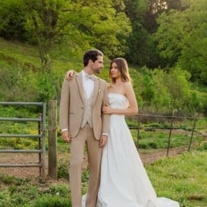 Simon Camel 1B Notch Tuxedo Coat